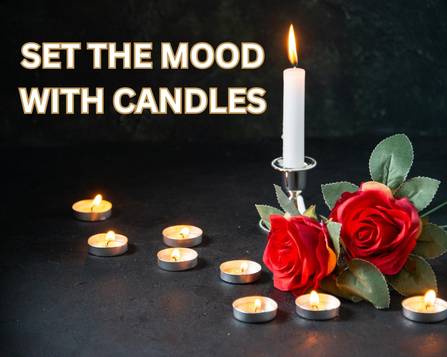 4 Hour Tealights - 50 Unscented White Candles
