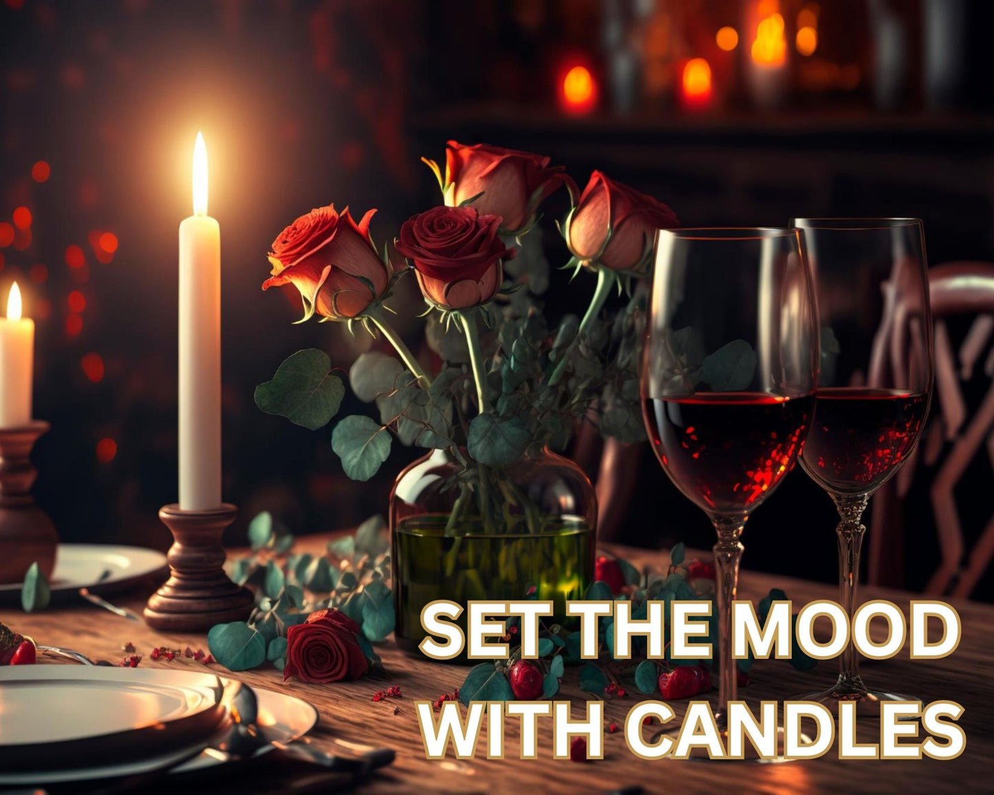 Pack of 10 Tall Dinner Candles, Dripless, 7 Hour Burn Time - Silver