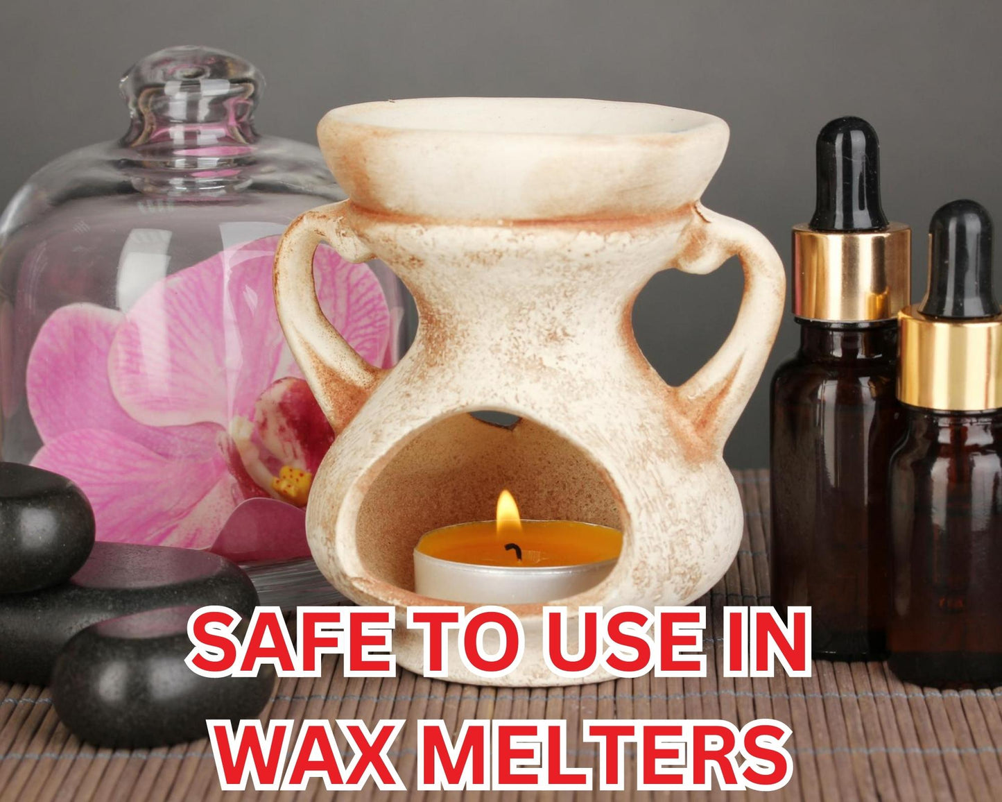 4 Hour Tealights - 50 Unscented White Candles
