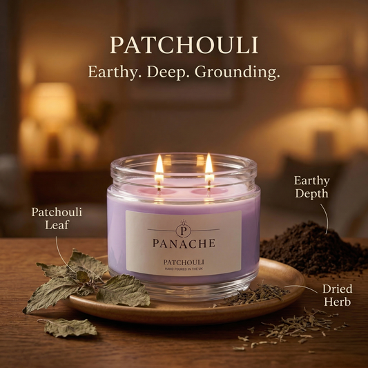 Patchouli Double Wicked Scented Candle