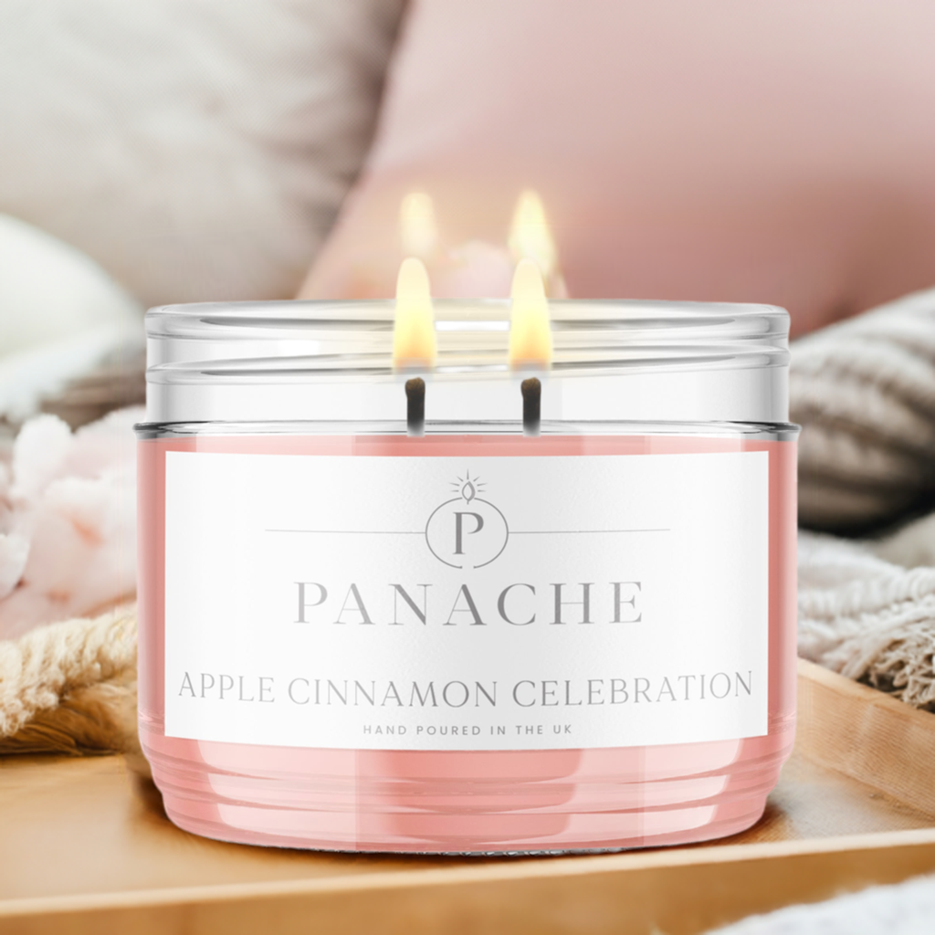 Apple Cinnamon Celebration Double Wicked Scented Candle