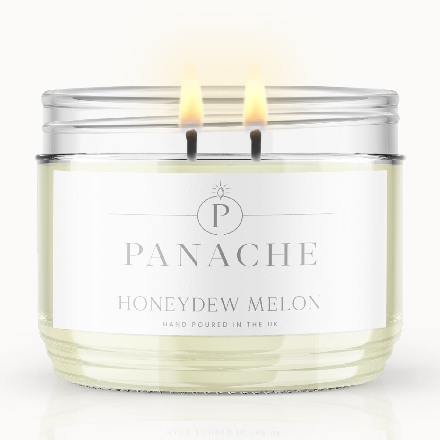 Honeydew Melon Double Wicked Scented Candle