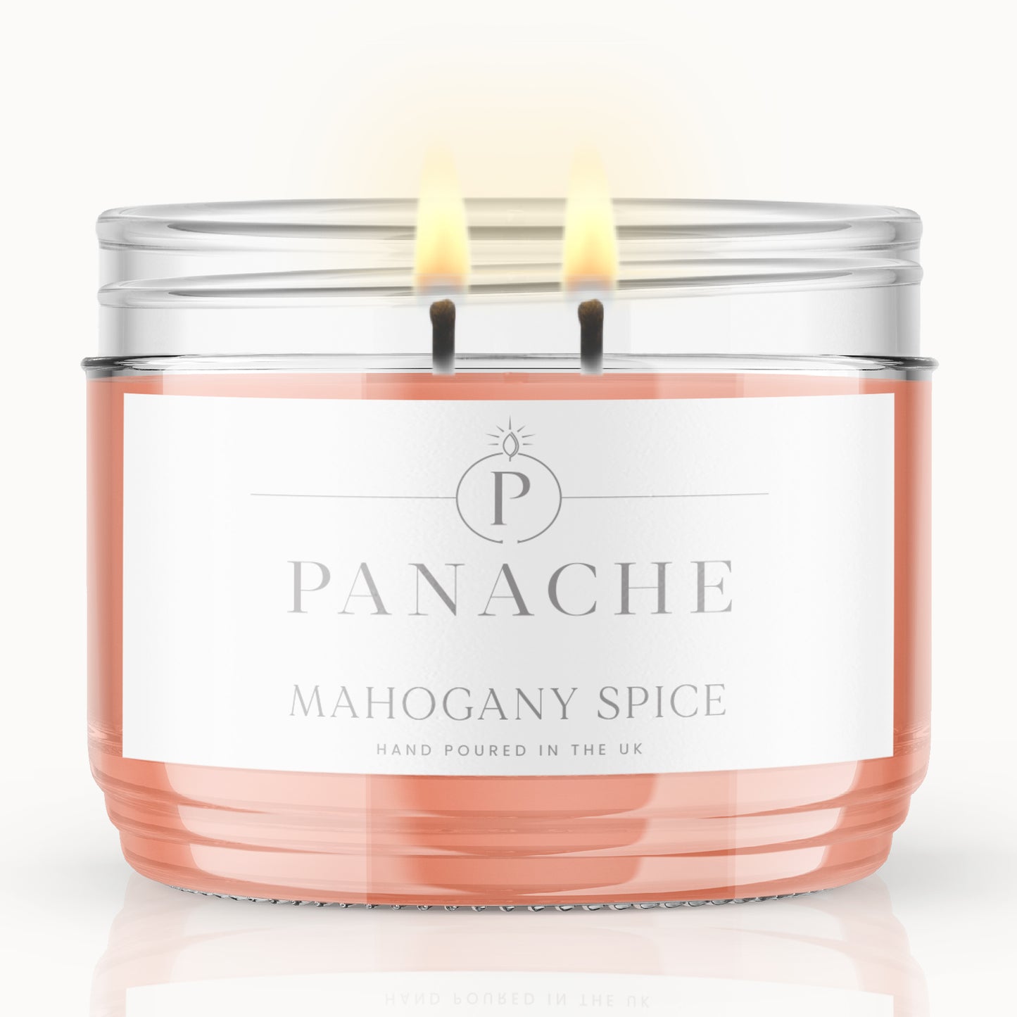 Mahogany Spice Double Wicked Scented Candle