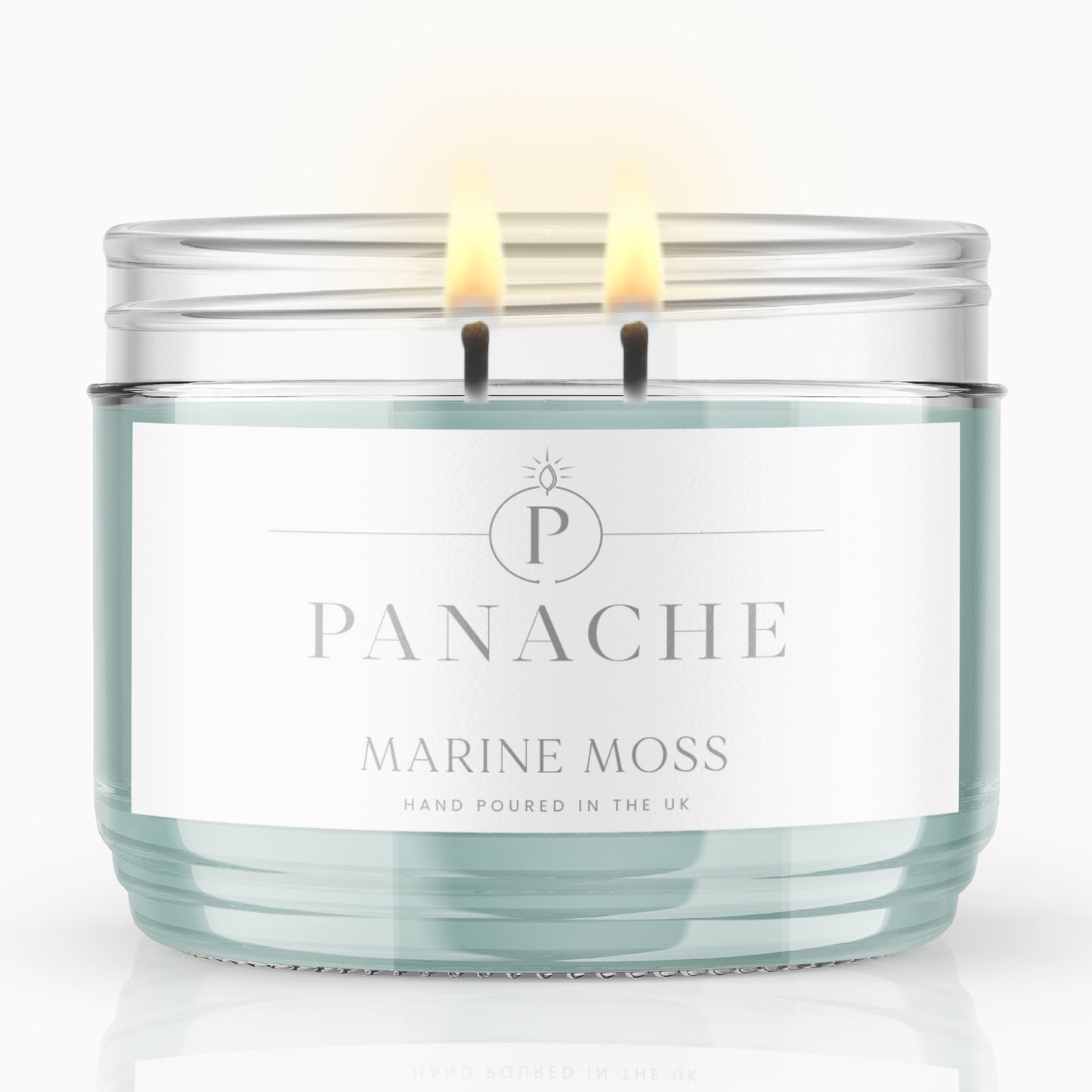 Marine Moss Double Wicked Scented Candle