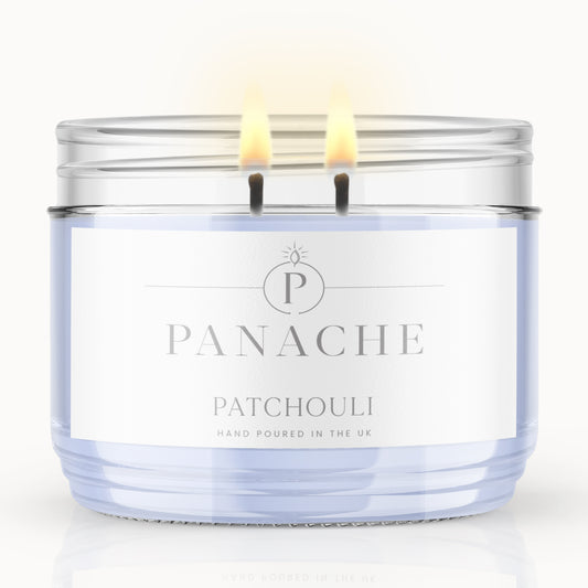 Patchouli Double Wicked Scented Candle
