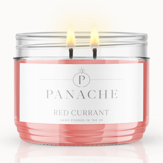 Red Currant Double Wicked Scented Candle