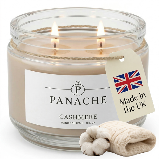 Cashmere Double Wicked Scented Candle