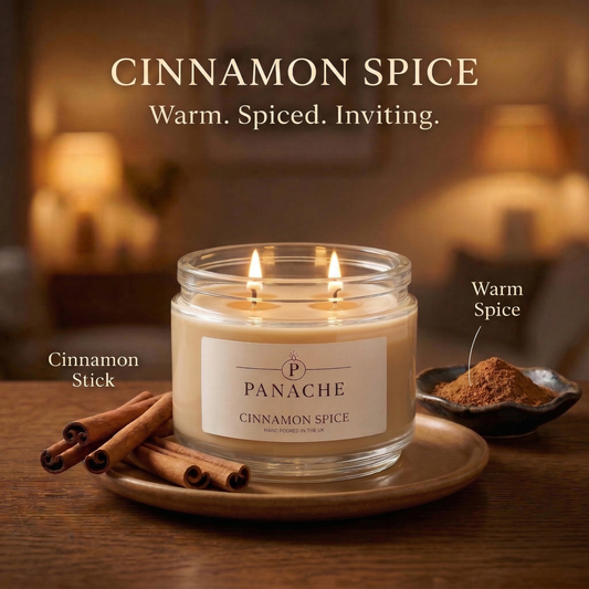Cinnamon Spice Double Wicked Scented Candle