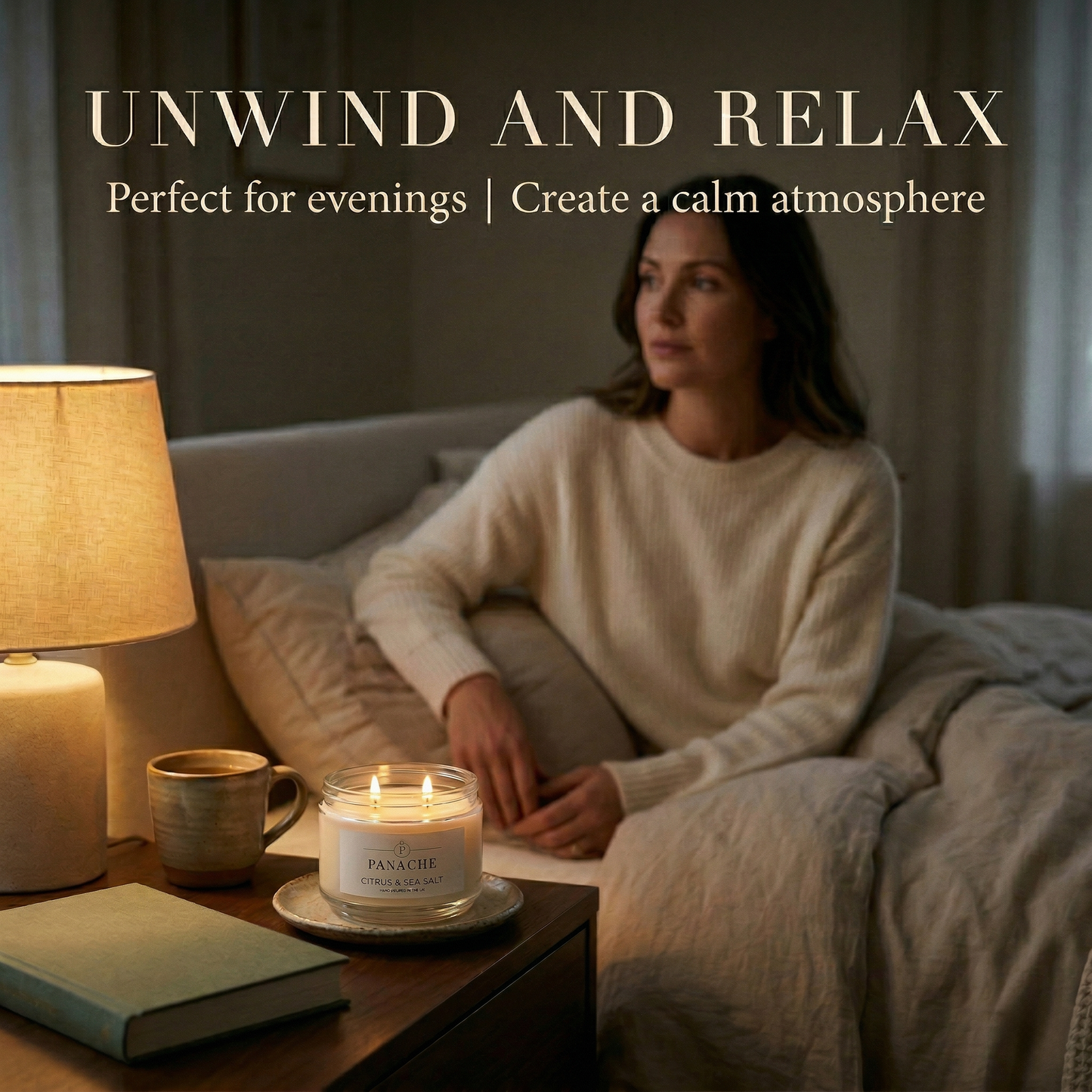 Citrus & Sea Salt Double Wicked Scented Candle