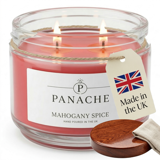 Mahogany Spice Double Wicked Scented Candle