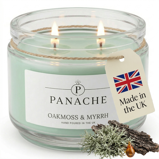 Oakmoss & Myrrh Double Wicked Scented Candle