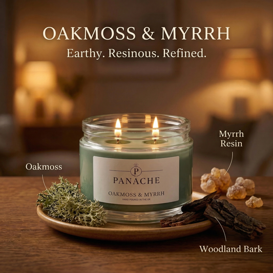 Oakmoss & Myrrh Double Wicked Scented Candle