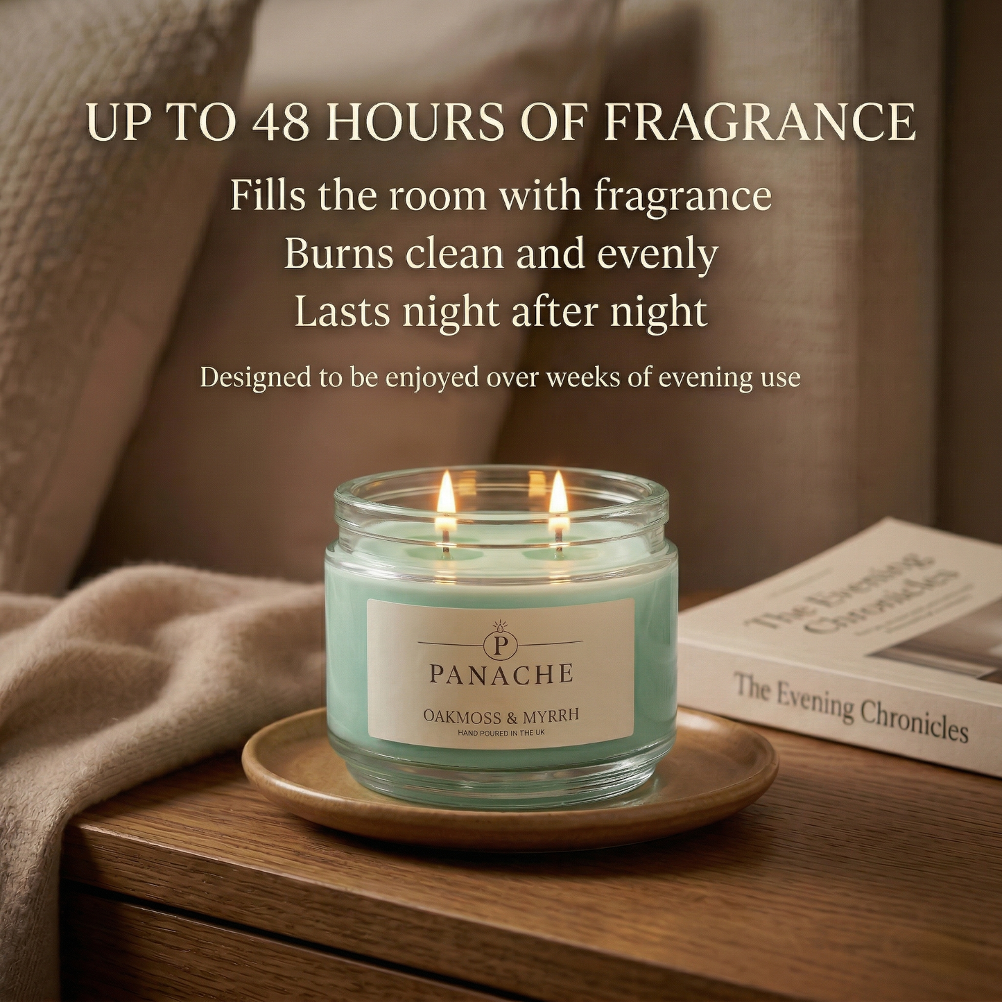 Oakmoss & Myrrh Double Wicked Scented Candle
